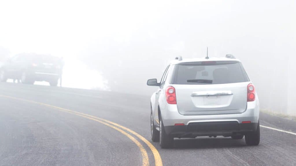 Conducción con niebla